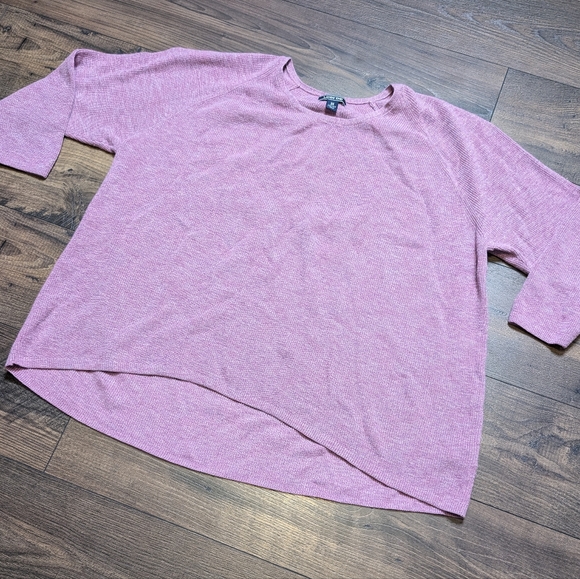 Lands' End Sweaters - Lands'‎ End Purple/Pink 100% Cotton Sweater Size 3X